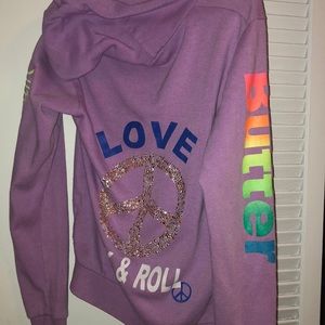 Zip up sweater shirt